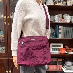 Travelon Plum Crossbody Bag